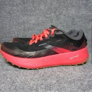 Brooks Catamount Trail Running Shoes Womens Size 5 Black Pink Hike Outdoor